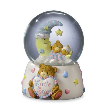 Teddy Bear on Lighted Moon WG