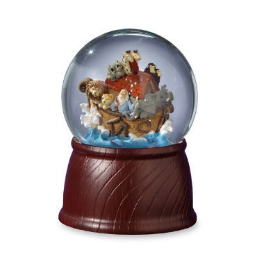 Noah's Ark 100mm Water Globe