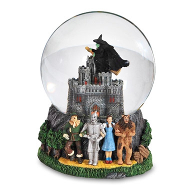 Wicked Witch Castle with Four Characters 120mm Water Globe