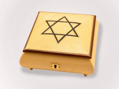 Judaica Jewelry Music Box