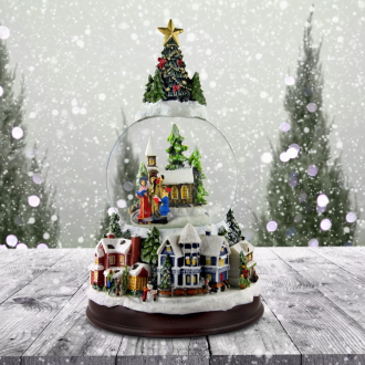 Weißes Wunderland Winter Wonderland Spieluhr Musicbox Neu Weihnachten Christmas 