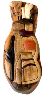 Golf Bag puzzle box