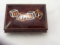 Baby blocks music box