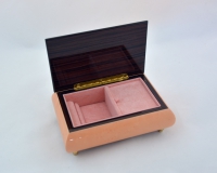 Lilac Heart Romantic Music Box