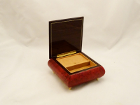 Red Romantic High Gloss Jewelry Music Box