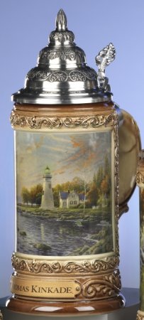 Thomas Kinkade Serenity Cove LE German Beer Stein