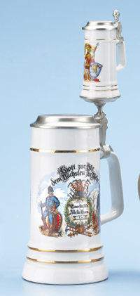 FIREFIGHTER FATHER & SON STEIN