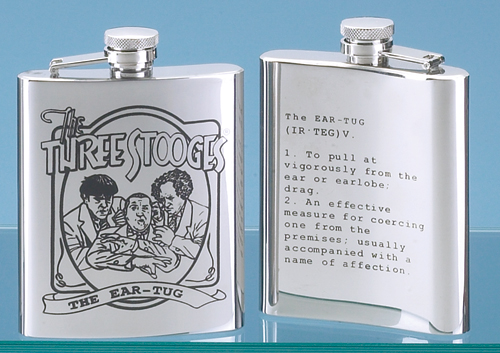 THREE STOOGES EARTUG FLASK