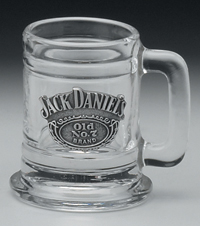*JACK DANIEL'S GLASS SHOT W/ HANDLE