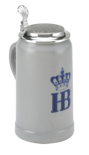 HB SALT GLAZED STEIN