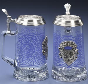 GLASS SCOTLAND STEIN