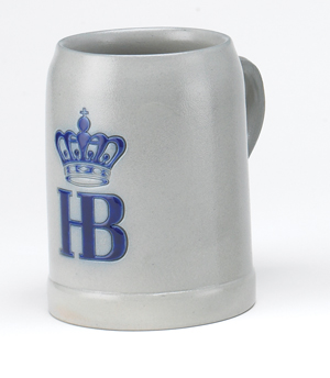 HB SALT GLAZED 0.5 LITER MUG