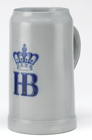 HB SALT GLAZED 1.0 LITER MUG