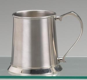 STAINLESS STEEL SATIN TANKARD