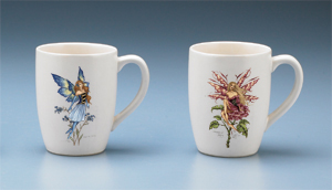 AMY BROWN COFFEE CUP PAIR
