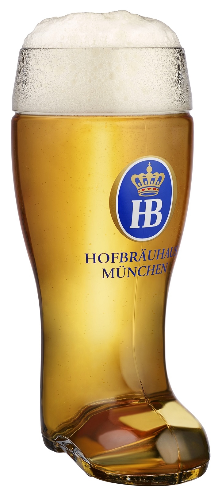 Hofbrauhaus Munich Munchen Glass German Beer Boot 1 L