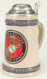 Marine Corps Stein w/Emblem