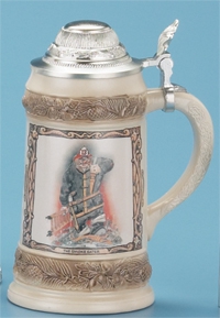 BOB PATTERSON FIREFIGHTER STEIN