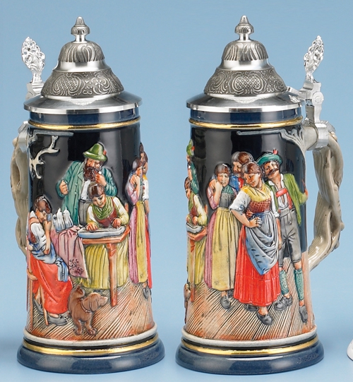 ZITHER PLAYER STEIN