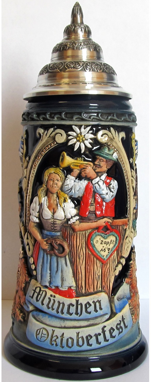 2014 Munchen Munich Bavarian Oktoberfest LE German Beer Stein .75 L