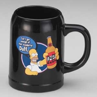 *SIMPSON'S DUFF BLACK MUG