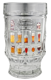 Strassburg Mug 'Beer Glasses of Deutschland'