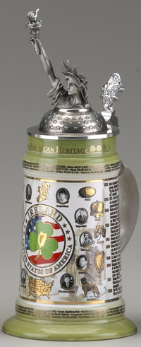 IRISH AMERICAN HERITAGE STEIN