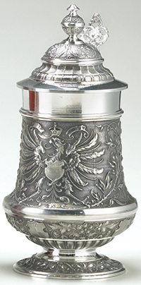 PEWTER KAISER EAGLE BEER STEIN