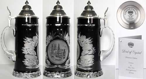 Lord of Crystal Limited Edition Munich Germany Beer Stein .5L