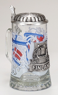 Finland Glass Stein