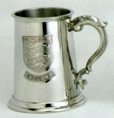 England Fine English Pewter Tankard