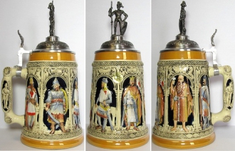 Limited Edition Crusaders German Beer Stein 1L