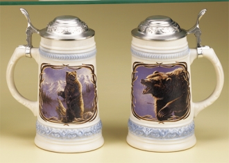 JAMES MEGER GRIZZLY BEAR STEIN