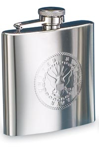 NAVY HIP FLASK