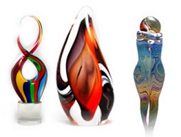 Murano Glass Sculptures