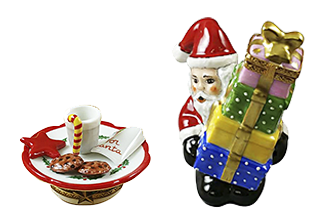 This is selection of elegant porcelain Limoges Boxes having themes that celebrate the Christmas and New Years holidays. Includes Nutcracker, Snowman Couple, Studio Collection with Santa Claus, Christmas Boot, etc. Will express your best holiday memories.