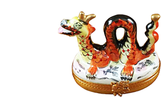 The postures of these animals are so enticing that any animal lover will fall in love with them. These handmade porcelain Limoges boxes are excellent gift items.