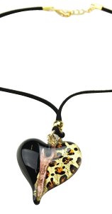 Still made in the traditional manner, each piece is handmade and no two pieces are alike, making your murano pendant a unique work of highly prized art. You will feel elegant and stylish, whether you accent and dress up a casual outfit with your beautiful