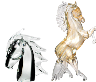 The unparalleled workmanship of the artisans is evident from the Murano glass creations and the animals are yet another group of superlative creations.