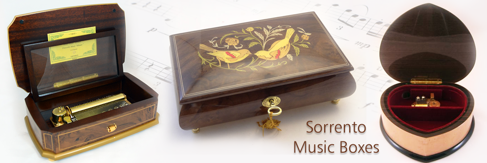 These romantically designed music boxes will make excellent Valentine’s Day and Anniversary gifts. They can be given as Wedding presents also. You can present your partner with a precious jewel encased in these handmade boxes. 
