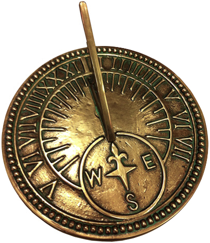 Brass Roman Sundial