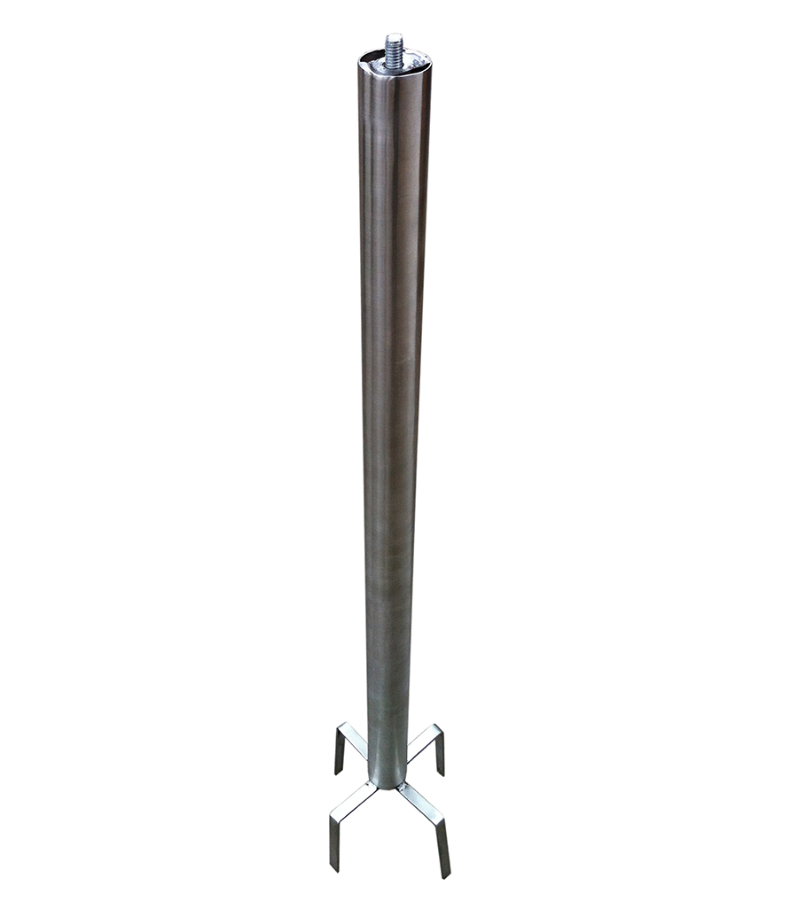 Stainless Steel Pedestal Base (Matte Stainless Finish)