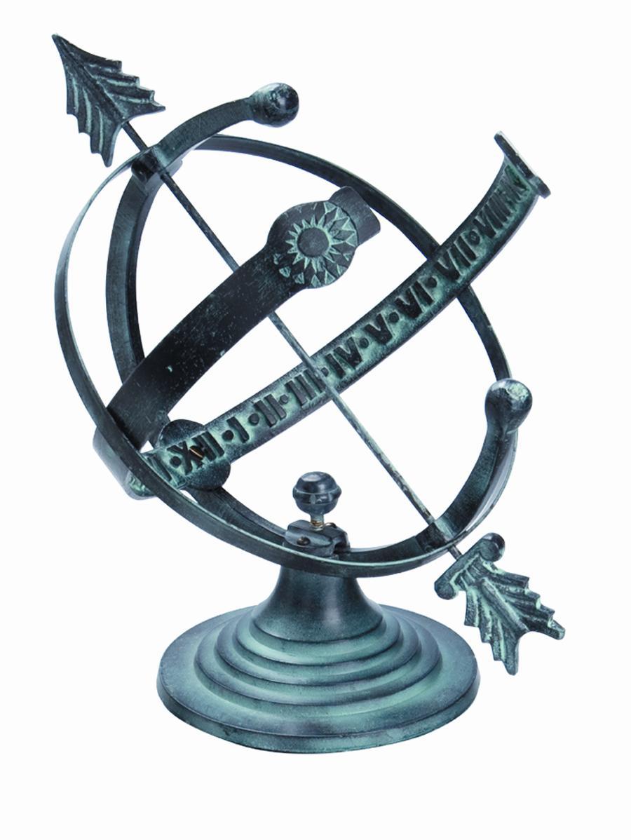 Aluminum Armillary Sundial