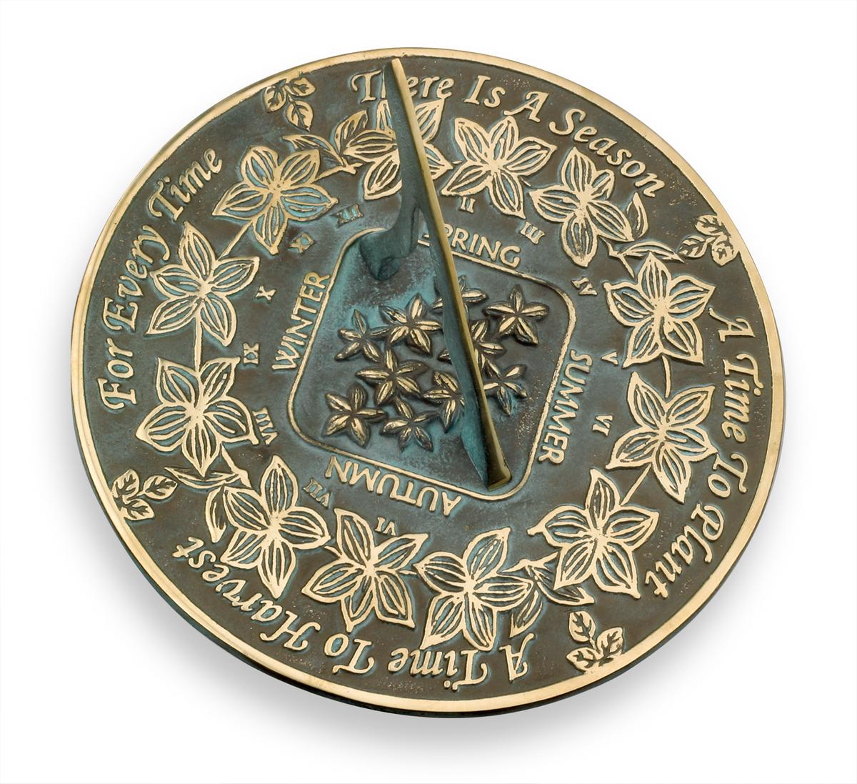 Brass Seasons Sundial