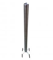 Stainless Steel Pedestal Base (Matte Stainless Finish)